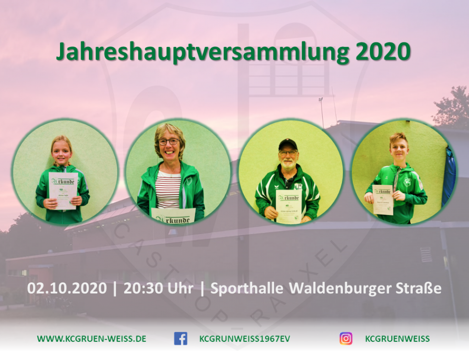 Jahreshauptversammlung2020